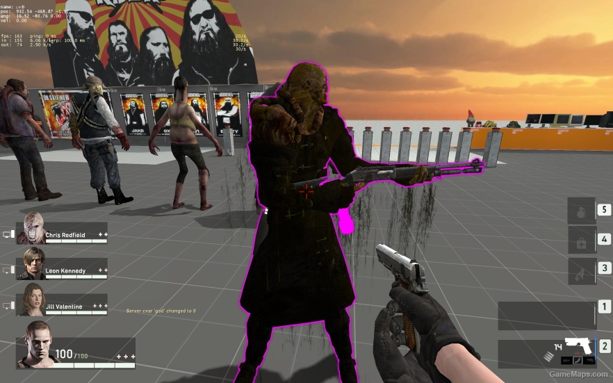 L4D1 Nemesis as Francis & Louis