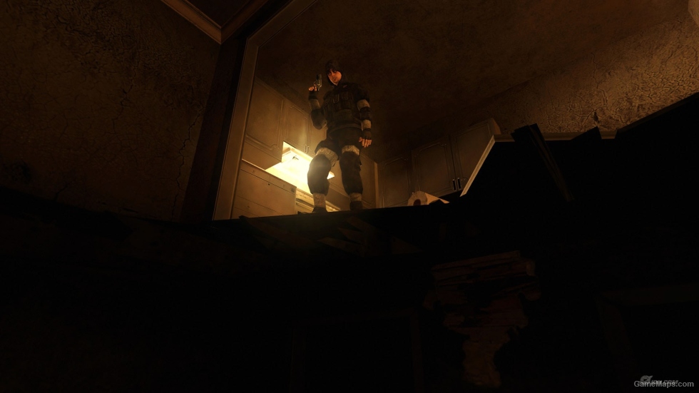L4D1 NIGHTMARE - Uninfected Hunter replaces Louis