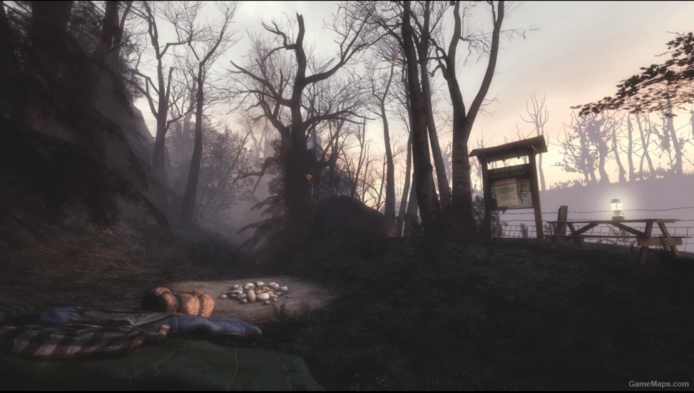 L4D1 Nightmare Blood Harvest Background Menu