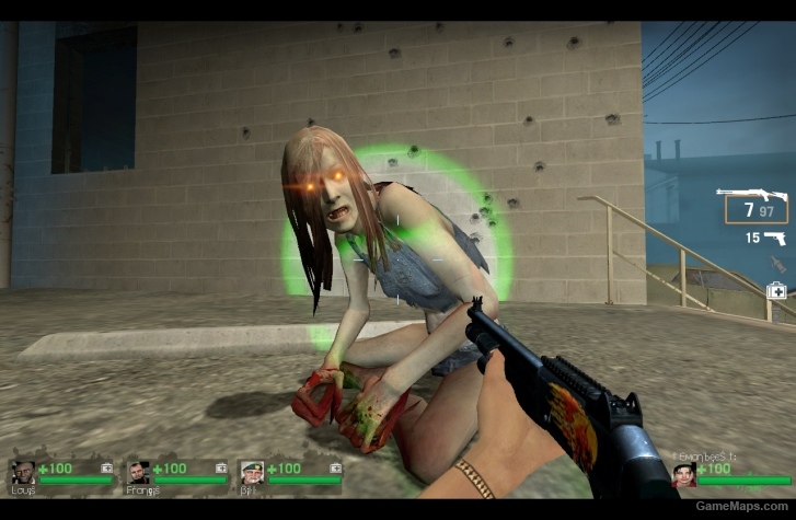 L4d1 Overalls Witch
