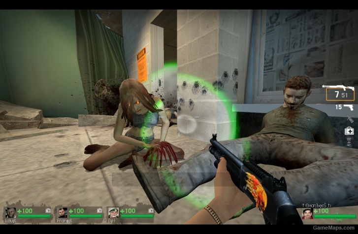 L4d1 Overalls Witch