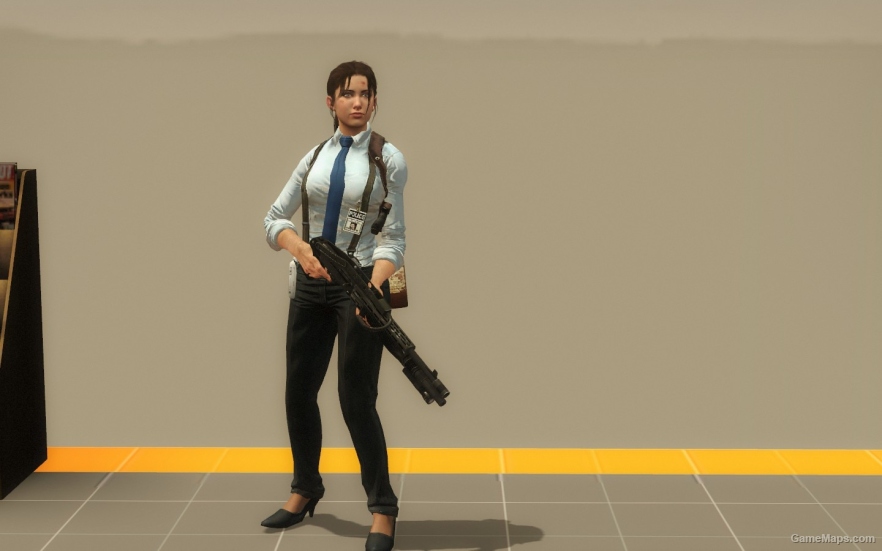 L4D1 Police officer- Zoey