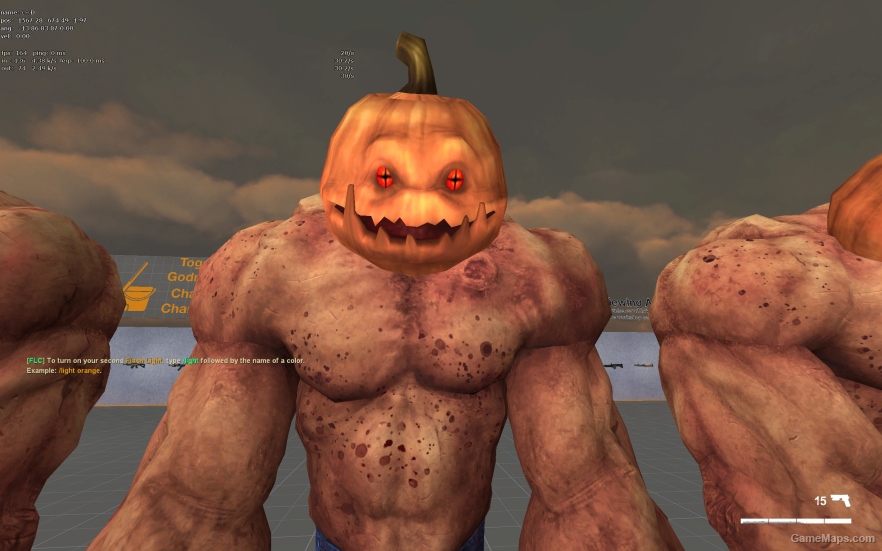 L4D1 Pumpkinator Tank for Halloween