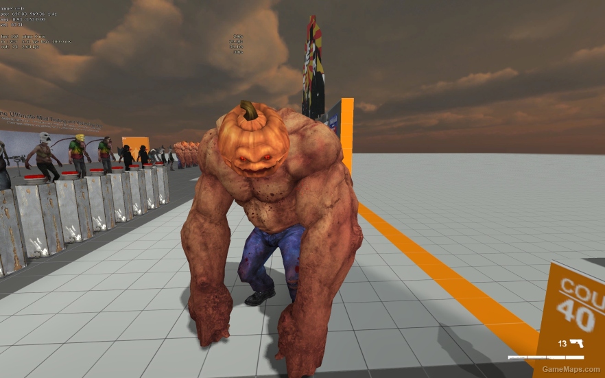 L4D1 Pumpkinator Tank for Halloween