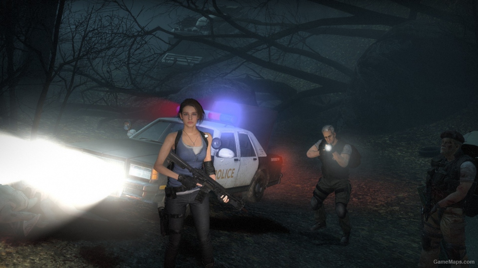 L4D1 RE3 Jill Valentine AS Zoey ( Resident Evil 3 Remake )