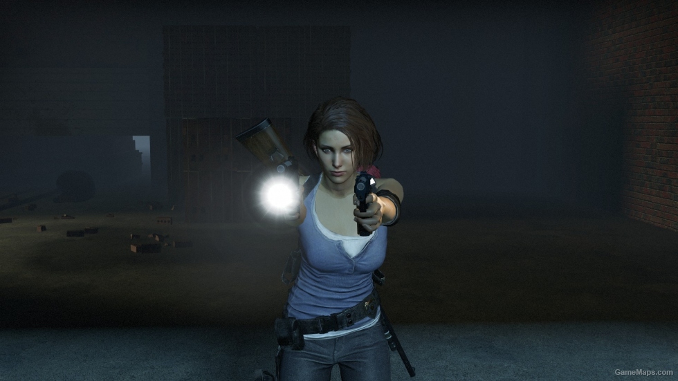 L4D1 RE3 Zoey Jill Valentine ( Resident Evil 3 Remake ) as Default Outfit