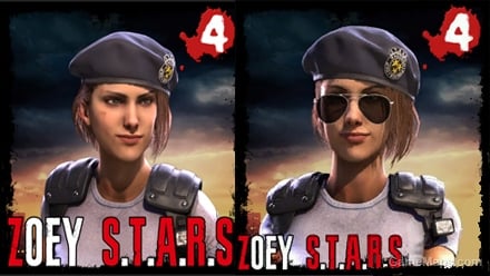 L4D1 RE3 Zoey Valentine S.T.A.R.S ( Resident Evil 3 Remake )