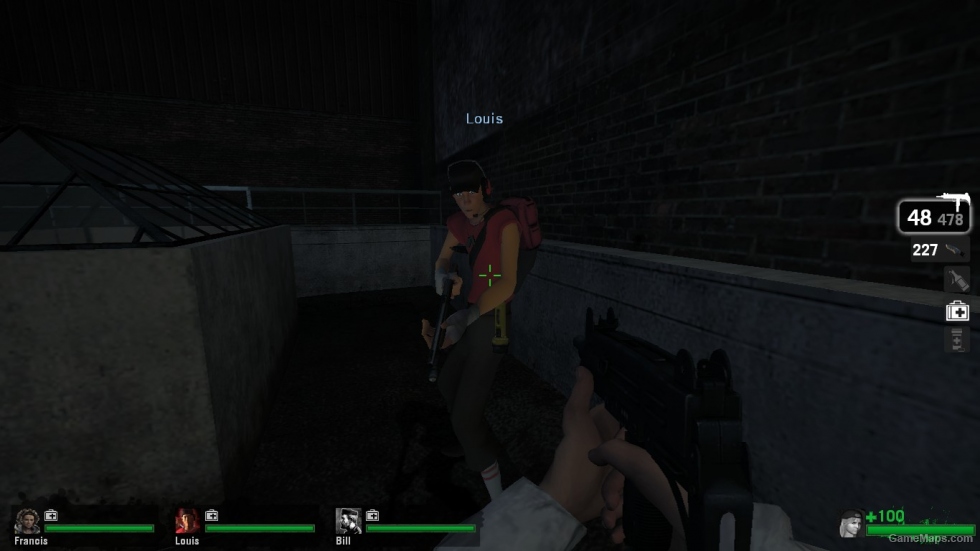 L4D1 Red&Blue Scout replaces Louis