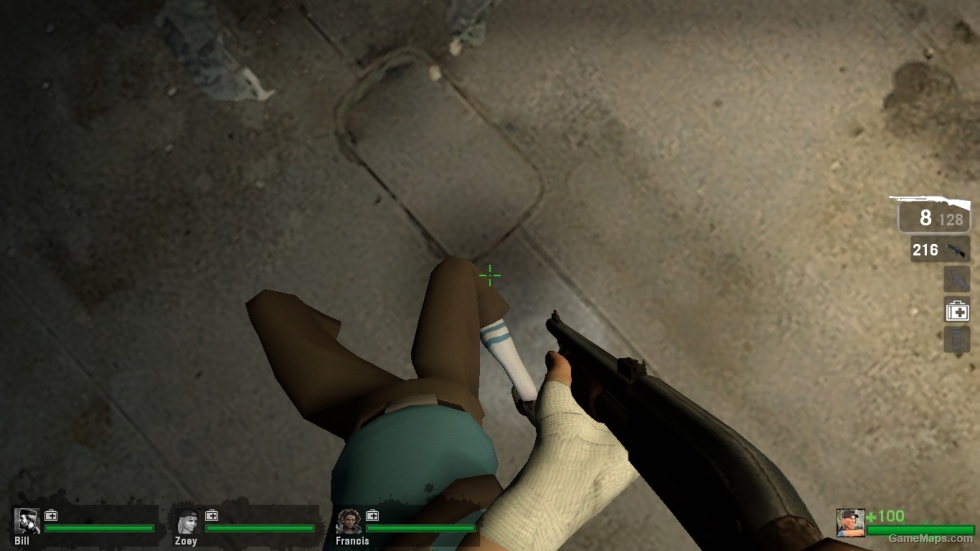 L4D1 Red&Blue Scout replaces Louis