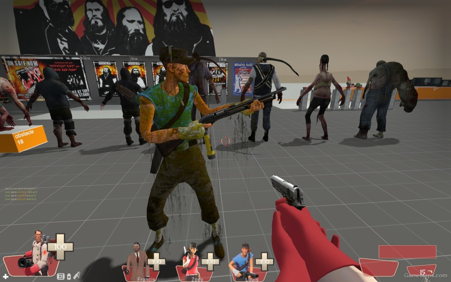 L4D1 Red&Blue Scout replaces Louis