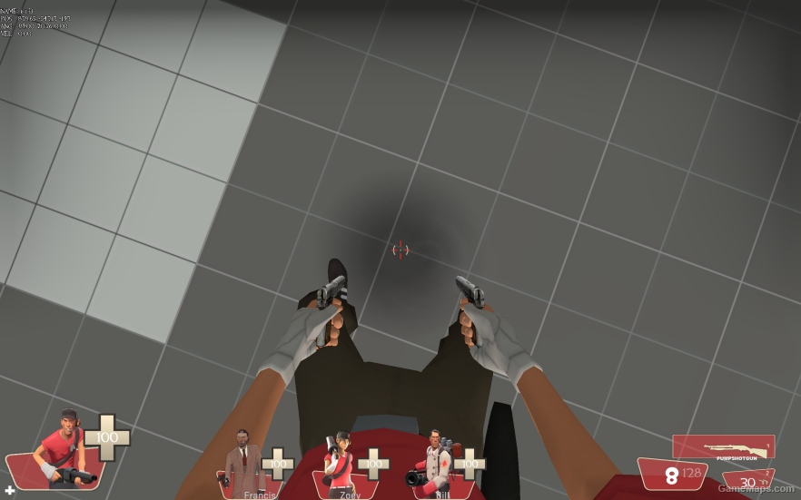 L4D1 Red&Blue Scout replaces Louis