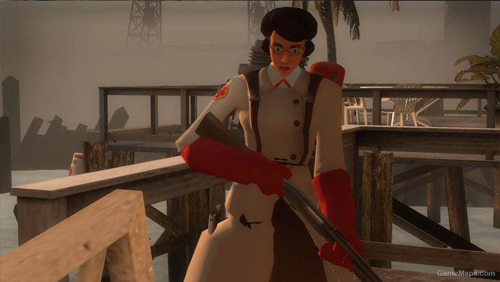 L4D1 Red Female Medic replaces Zoey