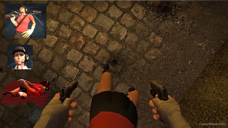 L4D1 red Female Scout replaces Zoey