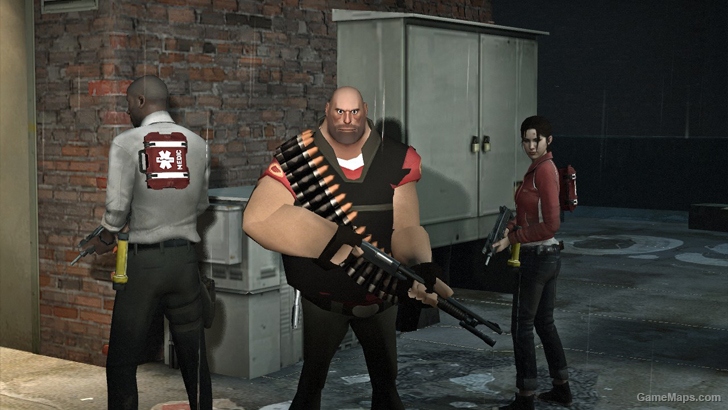L4D1 Red Heavy replaces Francis