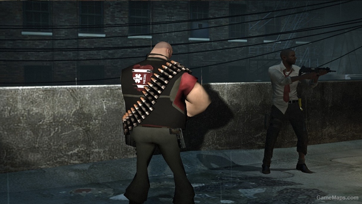 L4D1 Red Heavy replaces Francis
