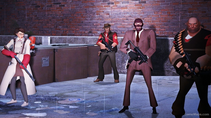 L4D1 Red TF2 Survivors
