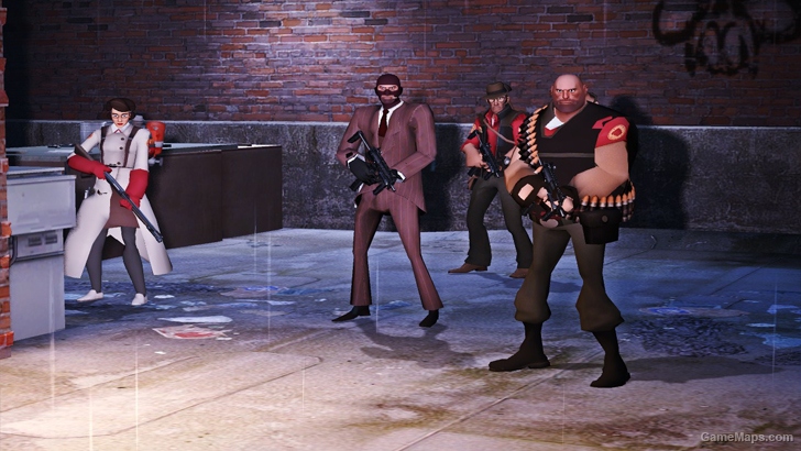 L4D1 Red TF2 Survivors