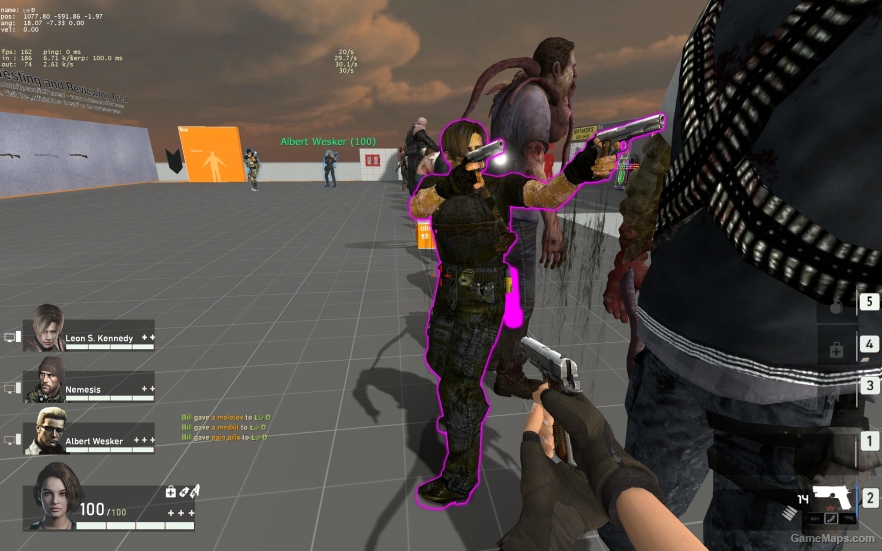 L4D1 Resident Evil 4(6) Leon S. Kennedy No Jacket