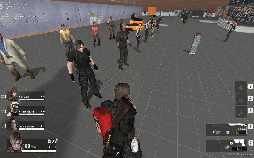 L4D1 Resident Evil 4(6) Leon S. Kennedy No Jacket