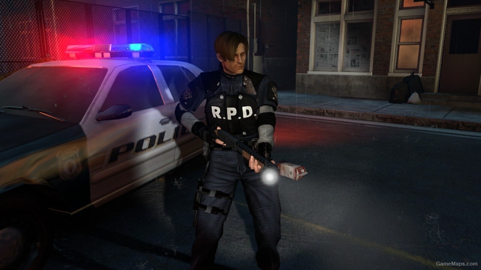L4D1 Resident Evil 4(6) Leon S. Kennedy R.P.D