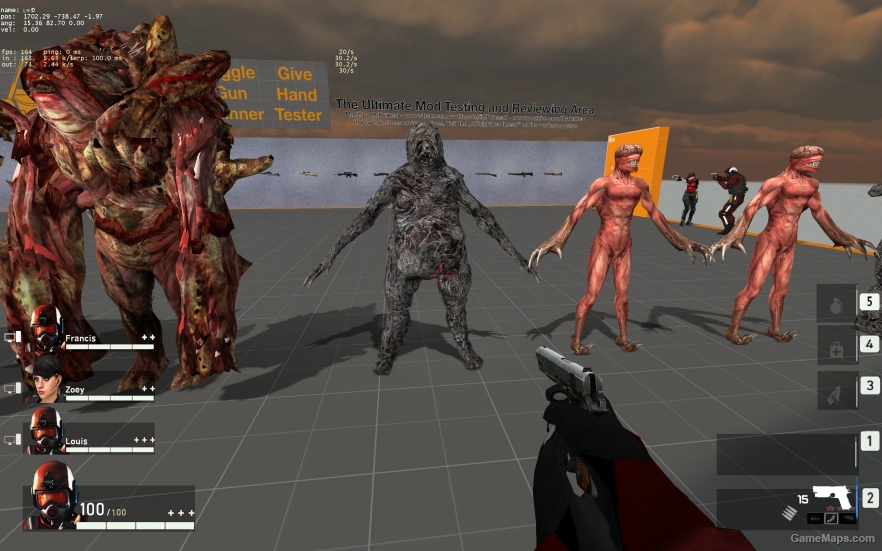 L4D1 Resident Evil Outbreak Special Infected