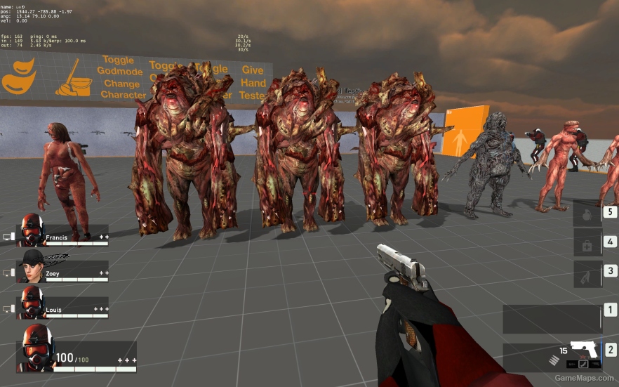 L4D1 Resident Evil Outbreak Special Infected