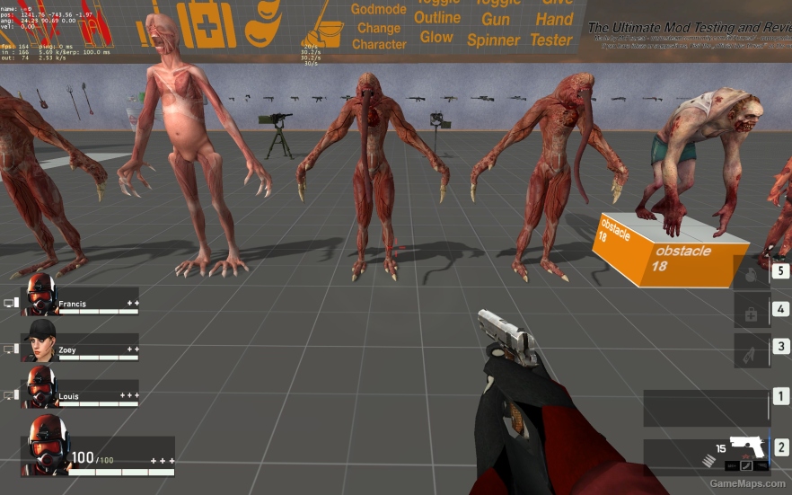 L4D1 Resident Evil Outbreak Special Infected