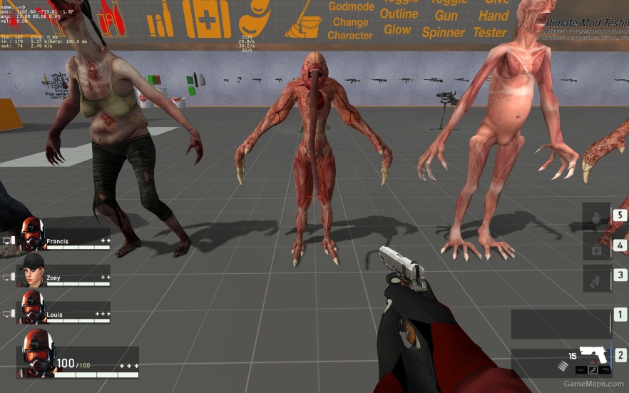 L4D1 Resident Evil Outbreak Special Infected