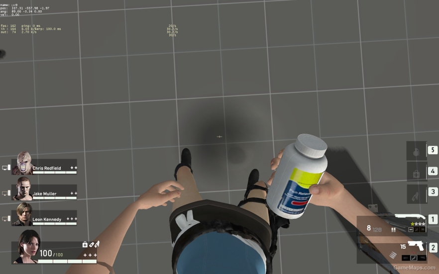 L4D1 Resident Evil's Jill as {Zoey}