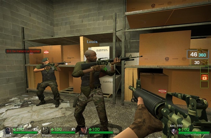 L4D1 Rifle M16 jungle 