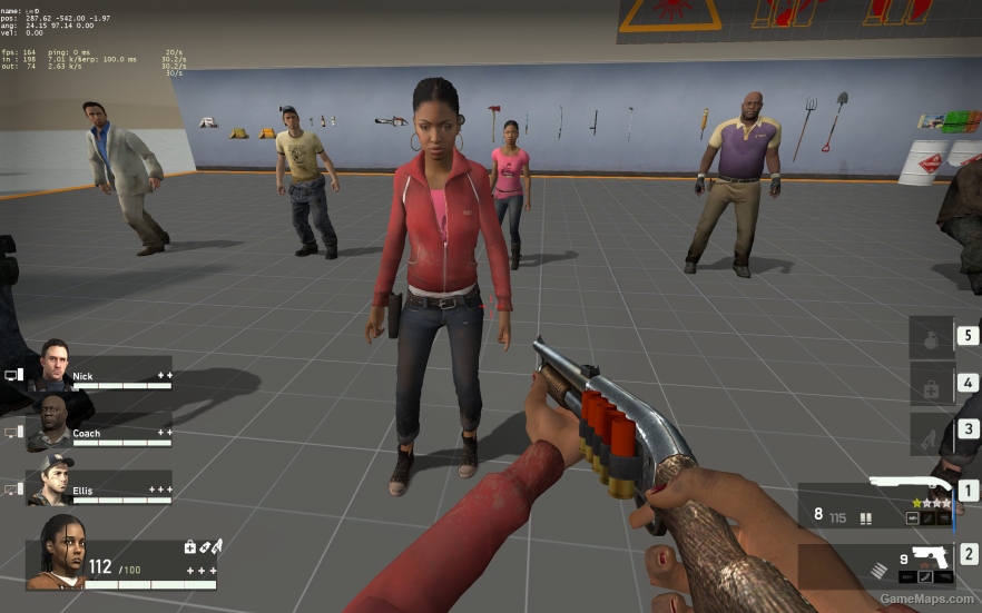 L4D1 Rochelle In Zoey's Outfit