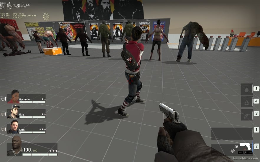 L4D1 Rochelle In Zoey's Outfit