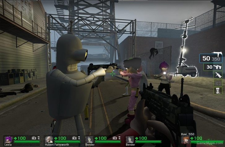 L4D1 smg uzi skinsjungle rev