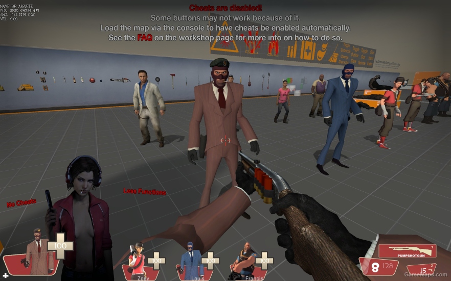 L4D1 Spy replaces Bill