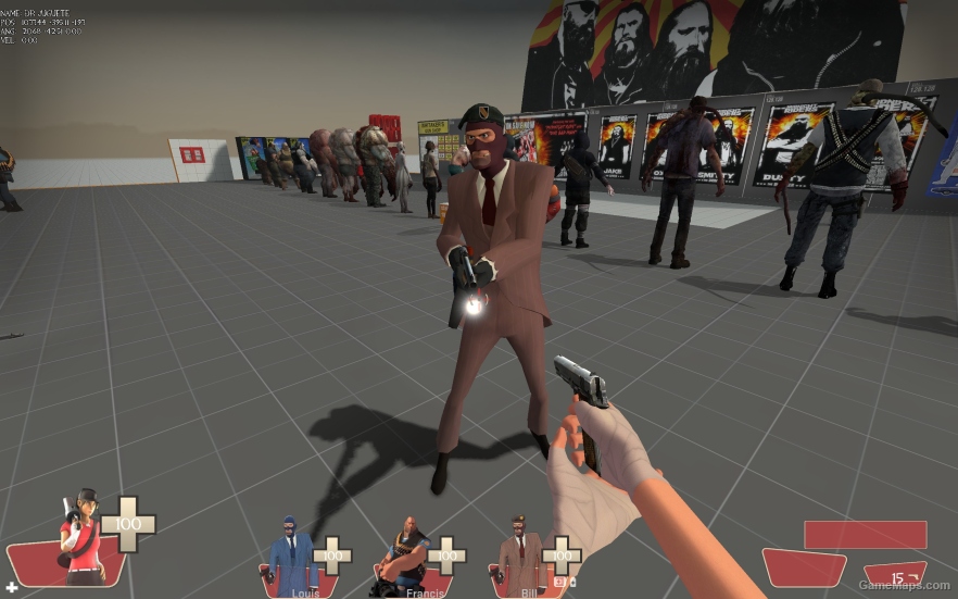L4D1 Spy replaces Bill