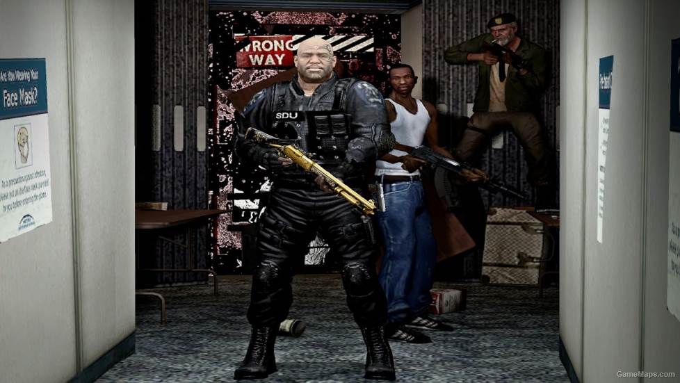 L4D1 SWAT SDU Coach replaces Francis