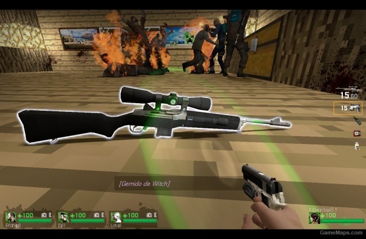 l4d1 Synthetic hunting rifle