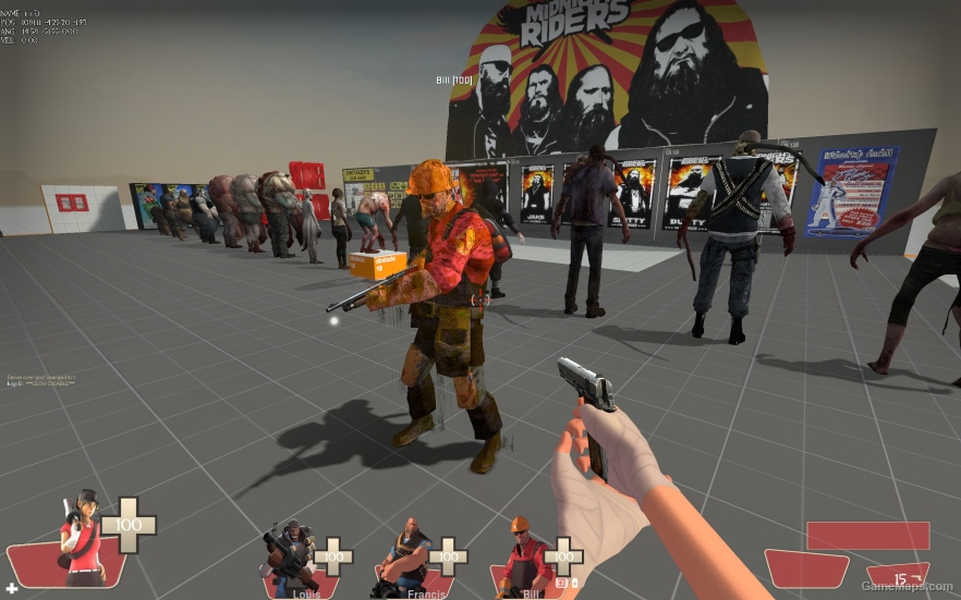 L4d1 TF2 Engineer replaces (Bill)