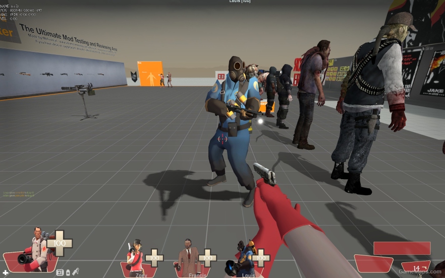 L4D1 TF2 Pyro Survivor (Louis)