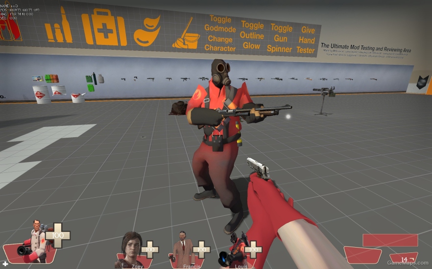 L4D1 TF2 Pyro Survivor (Louis)