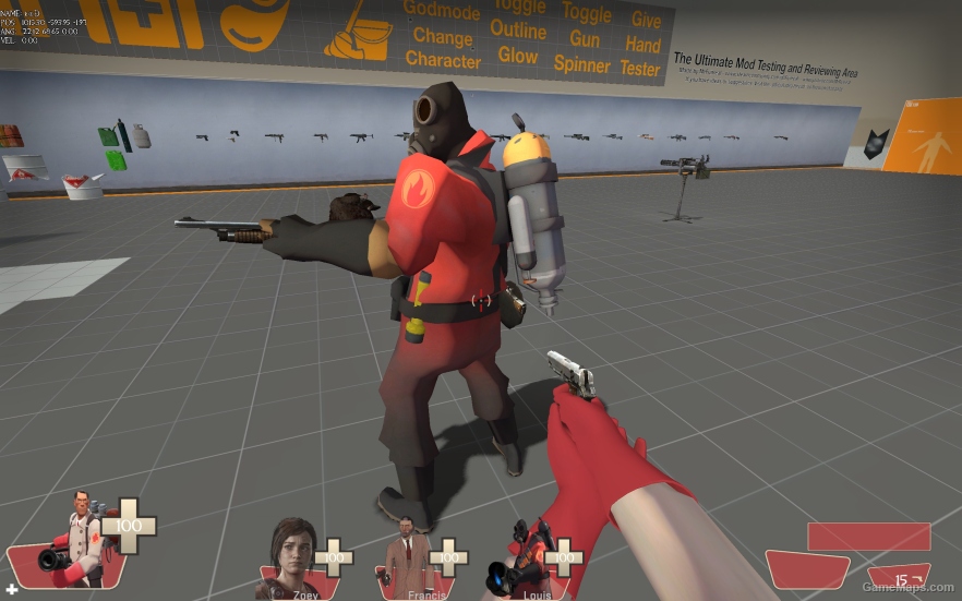L4D1 TF2 Pyro Survivor (Louis)