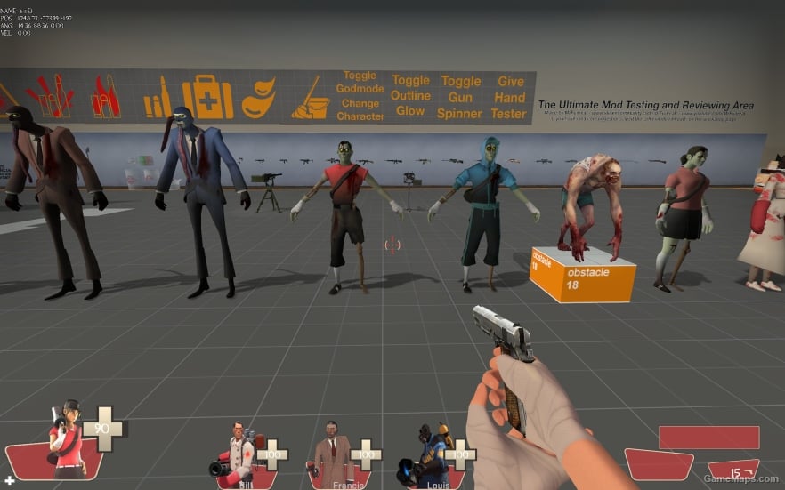 L4D1 TF2 Scout zombie as Hunter