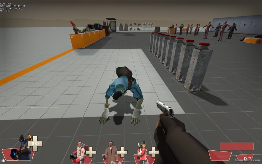 L4D1 TF2 Scout zombie as Hunter