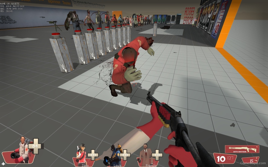 L4D1 TF2 Soldier replacing Hunter