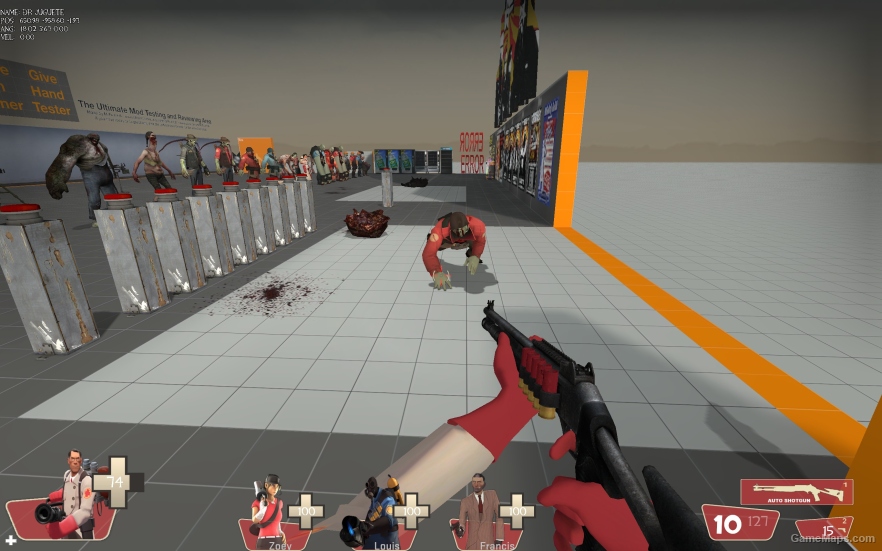 L4D1 TF2 Soldier replacing Hunter