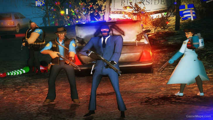 L4D1 Blue TF2 Survivors