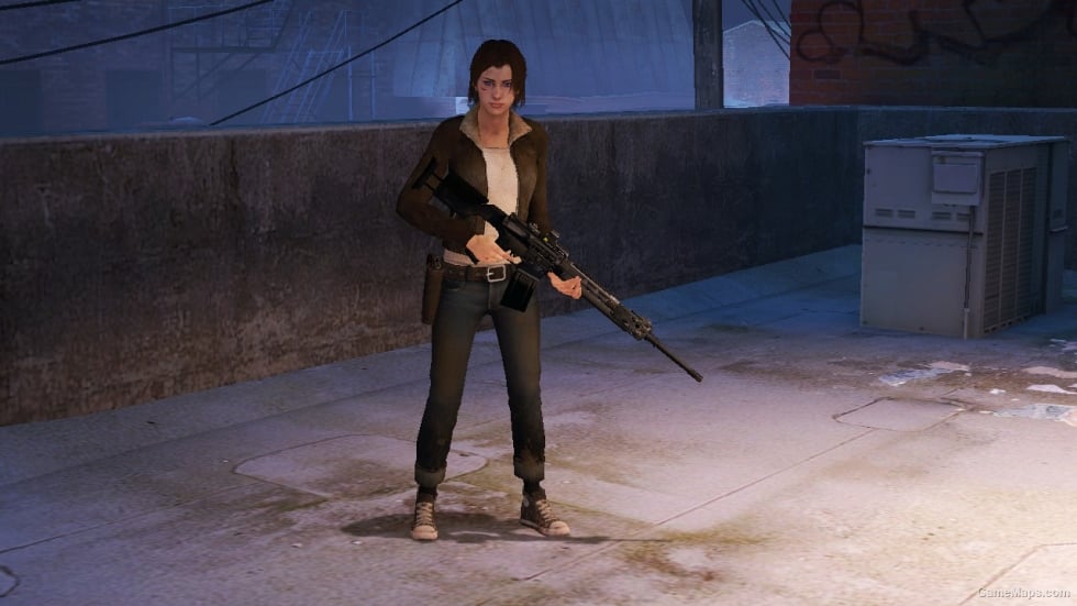 L4D1-The Walking Dead Zoey