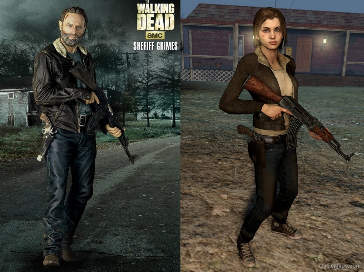 L4D1-The Walking Dead Zoey