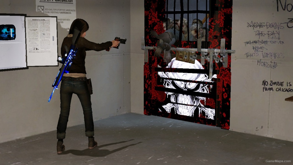 L4D1-The Walking Dead Zoey
