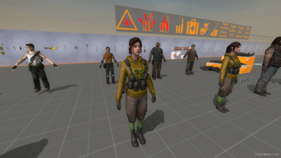 L4D1 TRS Zoey - Fairfield Hoodie & General TeenAngst: Beta Zoey with a berret